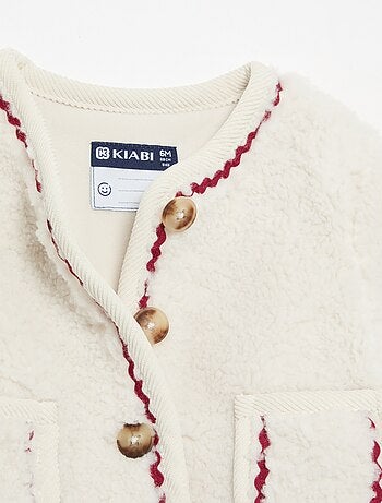 Blouson effetto montone