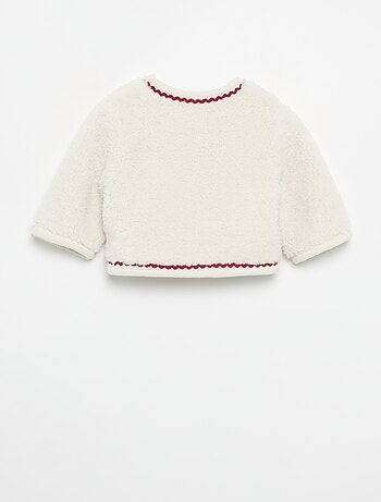 Blouson effetto montone