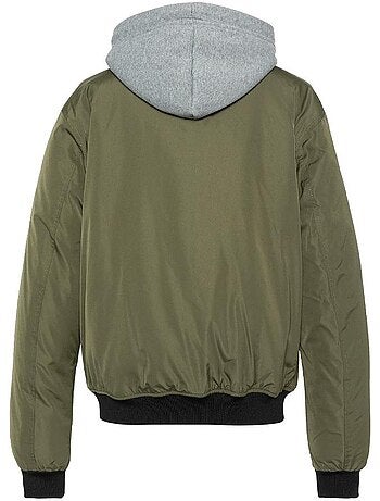 Blouson Schott con Plastron Rimovibile
