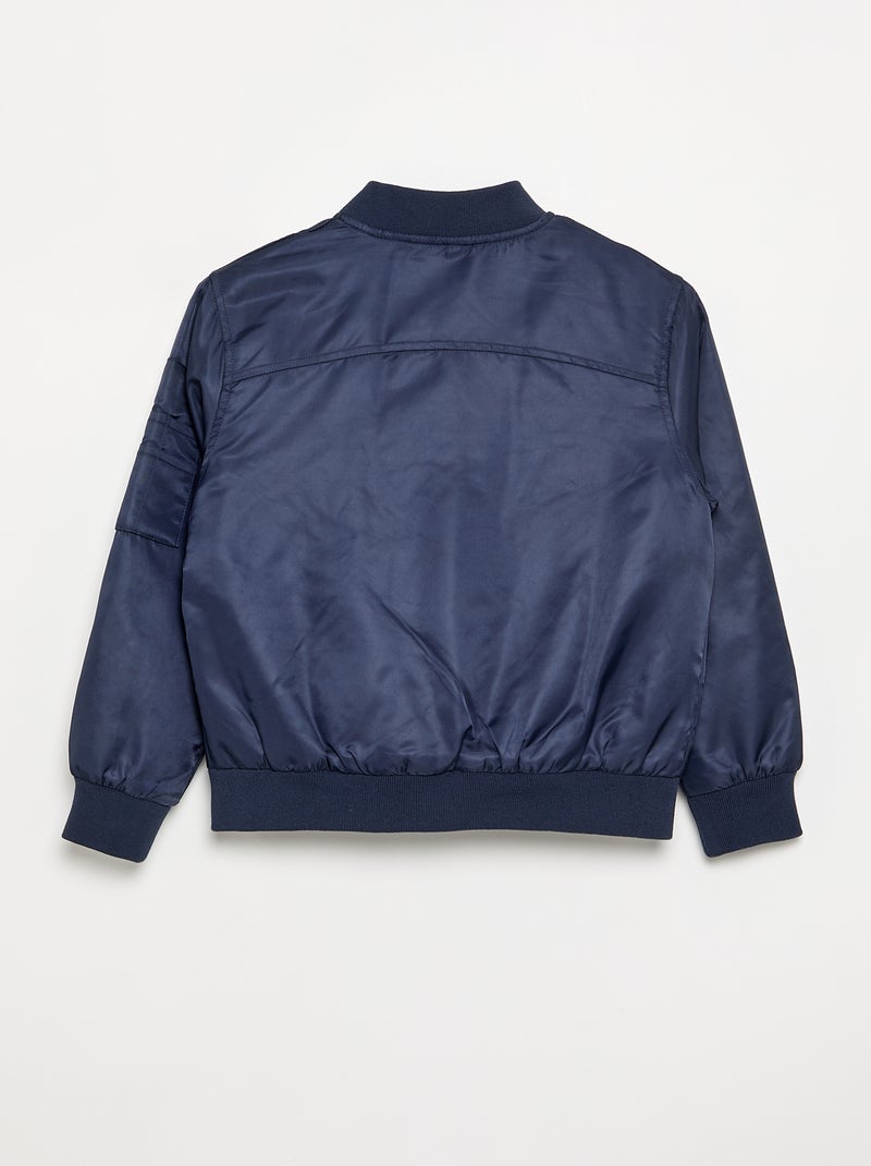 Blouson stile aviatore Blu - Kiabi