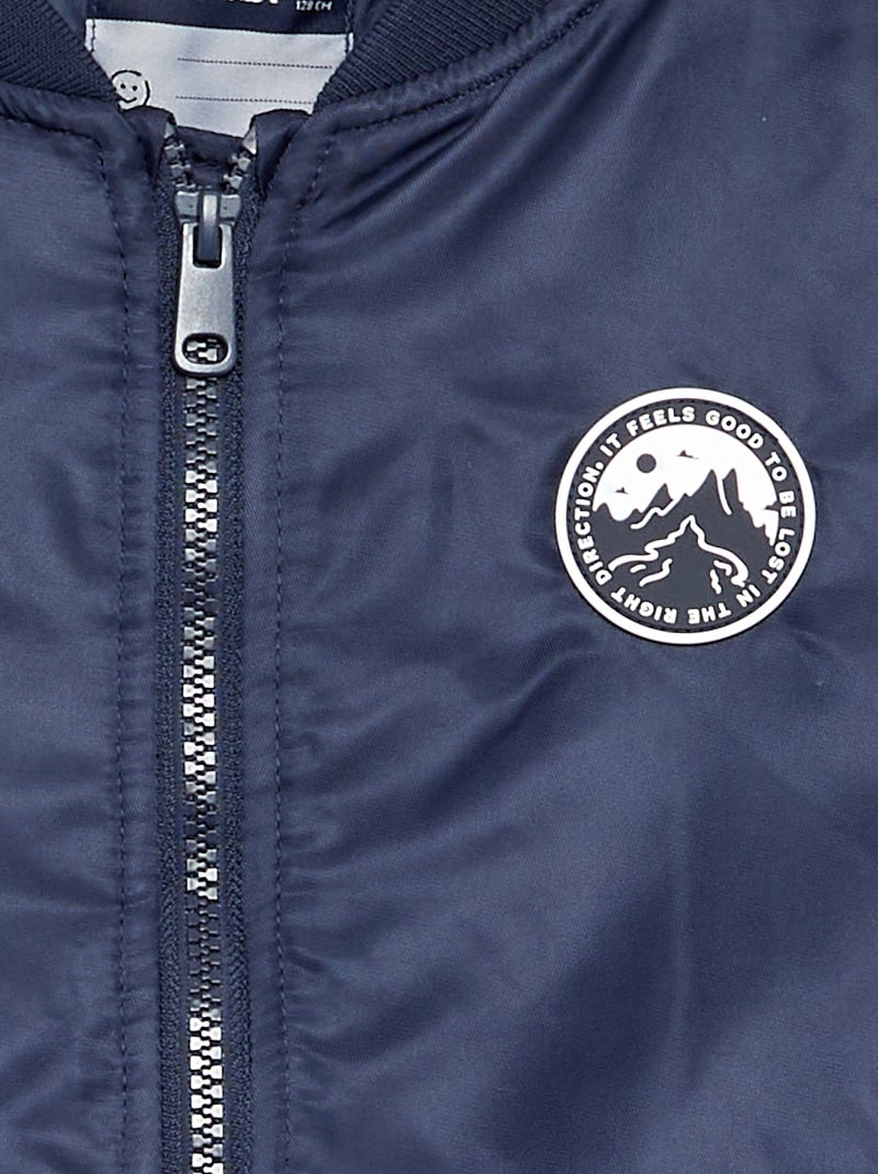 Blouson stile aviatore Blu - Kiabi