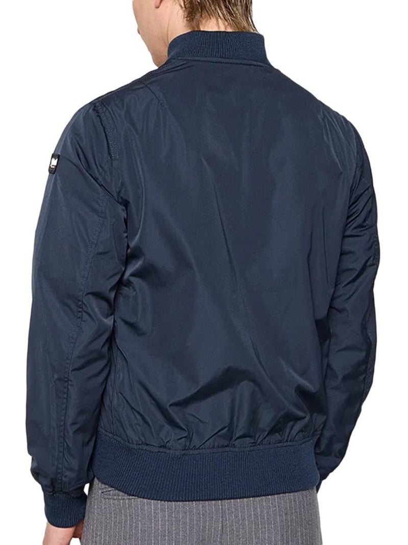 Blouson Uomo Schott Blu marino - Kiabi