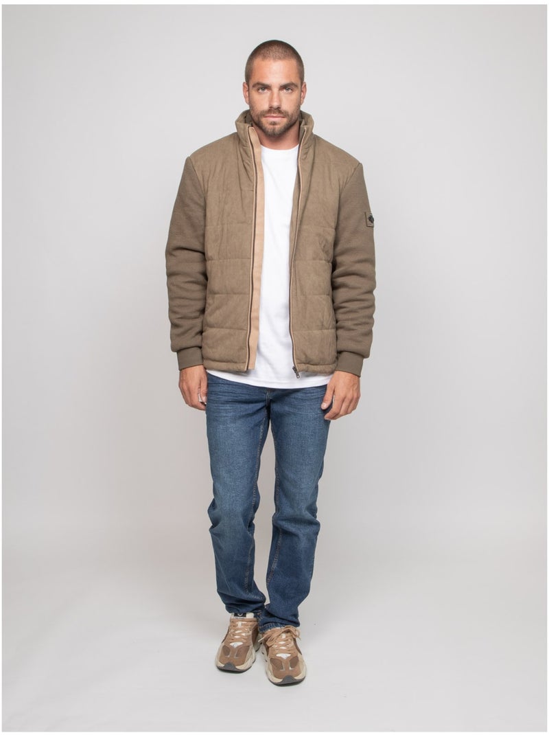 Blouson ZENDENE Cachi - Kiabi