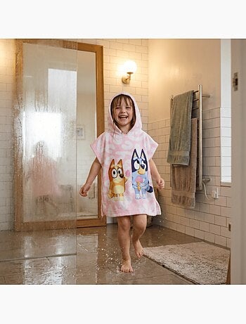 Bluey - Poncho da bagno bambina