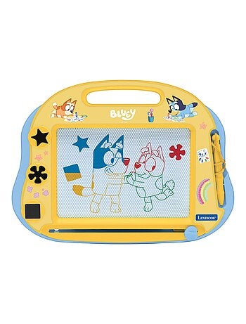 Bluey Lavagna da disegno magnetica multicolore con accessori Formato A5