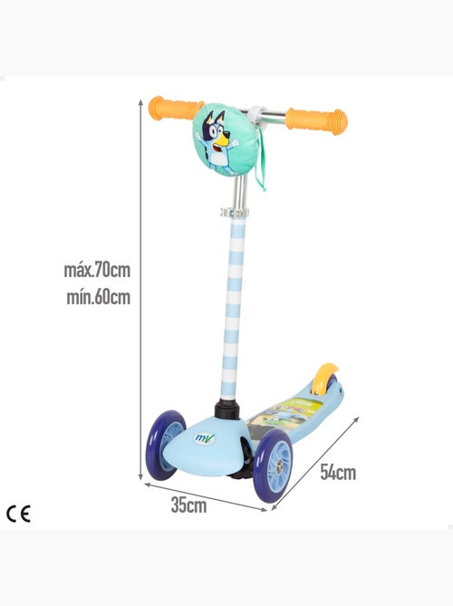 Bluey monopattino per bambini 3 ruote con borsa anteriore - Kiabi Bluey monopattino per bambini 3 ruote con borsa anteriore - Kiabi