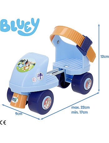 Bluey pattini regolabili a 4 ruote, taglia 22-29, max 20 kg