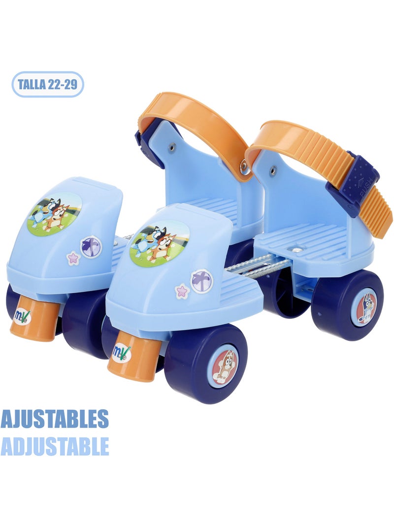 Bluey pattini regolabili a 4 ruote, taglia 22-29, max 20 kg N/D - Kiabi