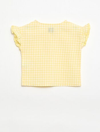 Blusa stampata 'uccelli'