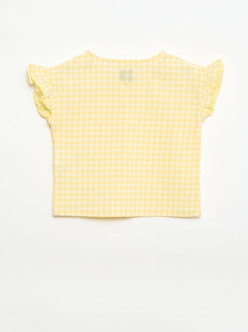 Blusa a quadretti vichy - Kiabi