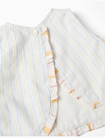 Blusa a righe in cotone + bloomers B&S