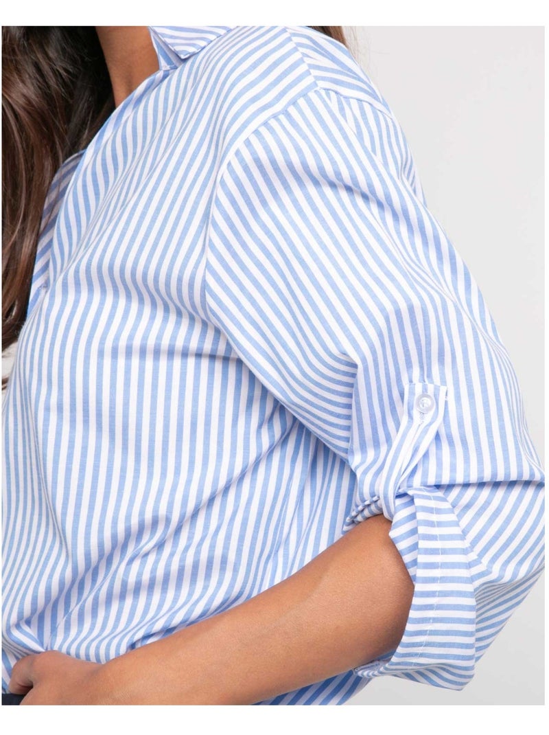 Blusa a righe OVANE Blu - Kiabi