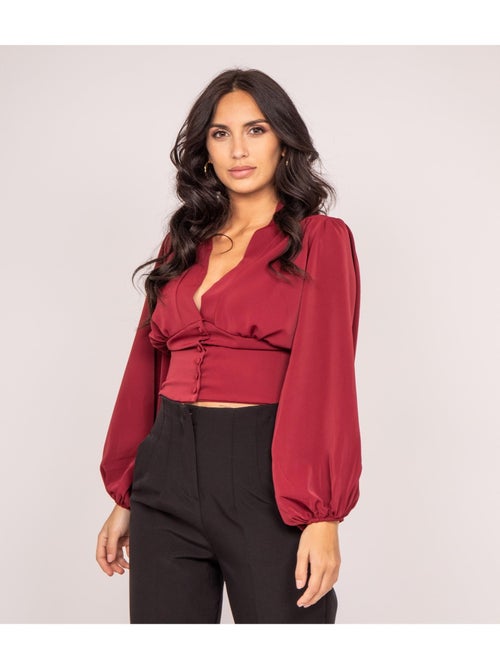 Blusa abbottonata FOLIVIA - Kiabi