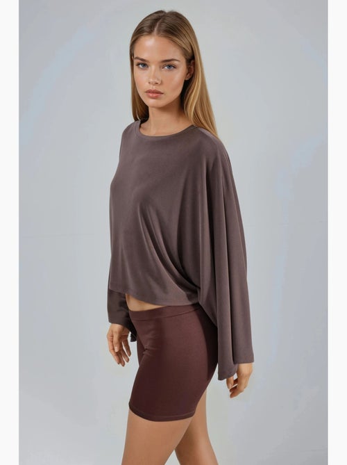 Blusa ampia con scollo a barca busem - Kiabi