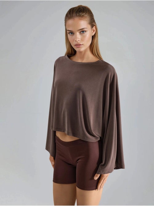 Blusa ampia con scollo a barca busem - Kiabi