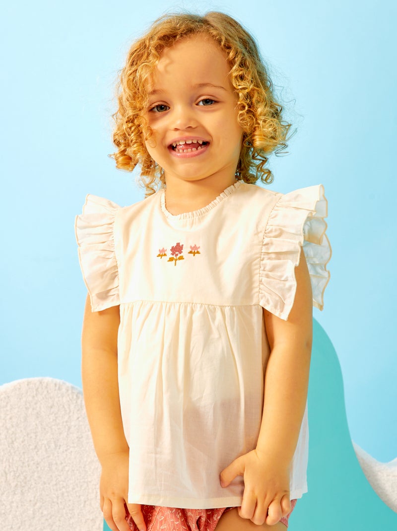 HEOXIN Vestiti Neonato Femmina Set, Pizzo Senza Maniche Bottoni Girasole Pressione Fiocco Collo Rotondo Vestito per Neonato Fascia per Capelli, Set di Vestiti Abiti Giallo a Balze, 0-3 Mesi
