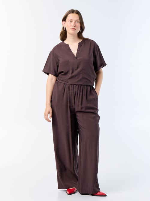 Blusa caftano in viscosa fluida - Kiabi Blusa caftano in viscosa fluida - Kiabi
