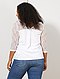     Blusa collo a V con pizzo vista 5
