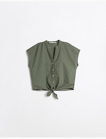 Blusa con lino, MO Fashion