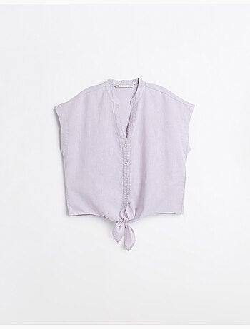 Blusa con lino, MO Fashion