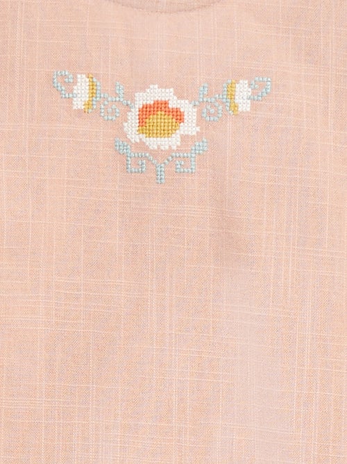 Blusa con motivi ricamati - Kiabi