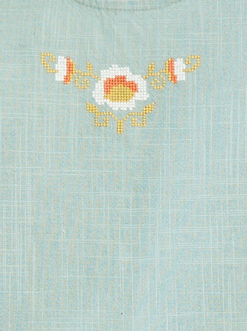 Blusa con motivi ricamati - Kiabi