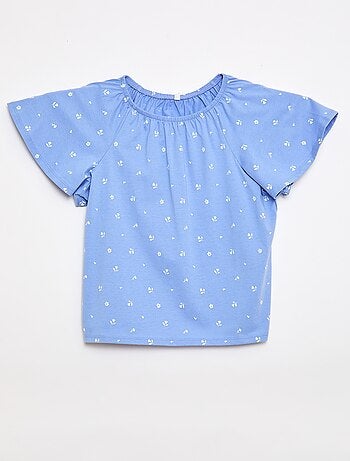 Blusa con scollo elasticizzato - Collezione facile da indossare