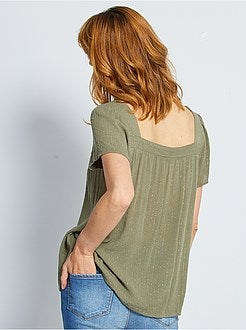 Blusa con scollo quadrato - Kiabi