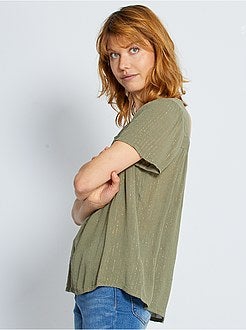 Blusa con scollo quadrato - Kiabi