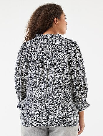 Blusa con stampa leopardata 'Only Carmakoma'