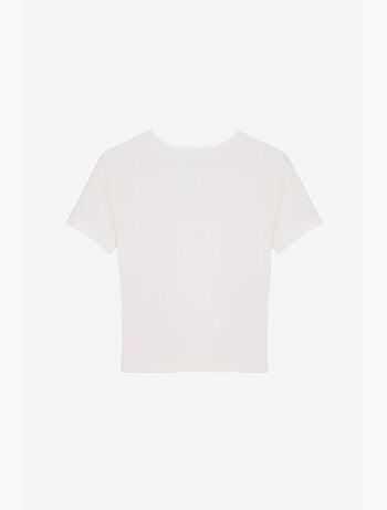Blusa crop in jersey slim fit dilvin