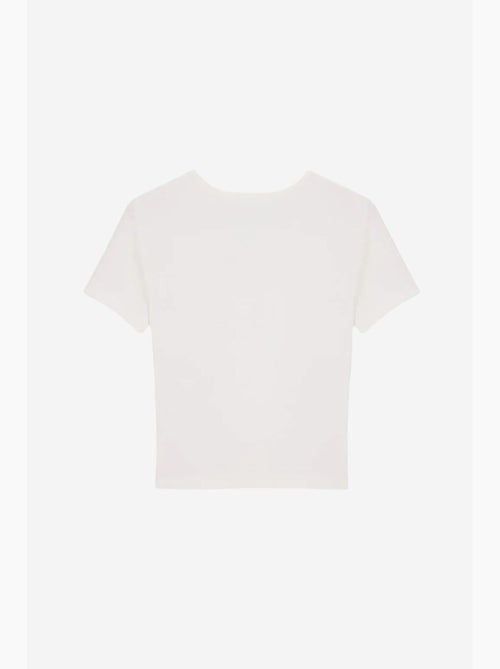 Blusa crop in jersey slim fit dilvin - Kiabi Blusa crop in jersey slim fit dilvin - Kiabi