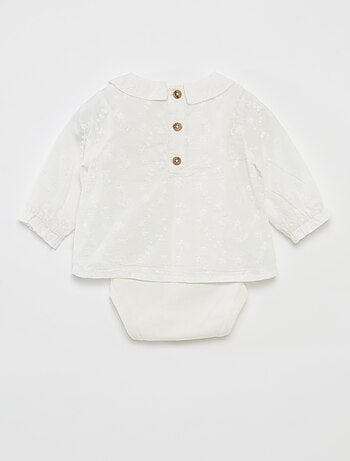 Blusa da cerimonia con body integrato