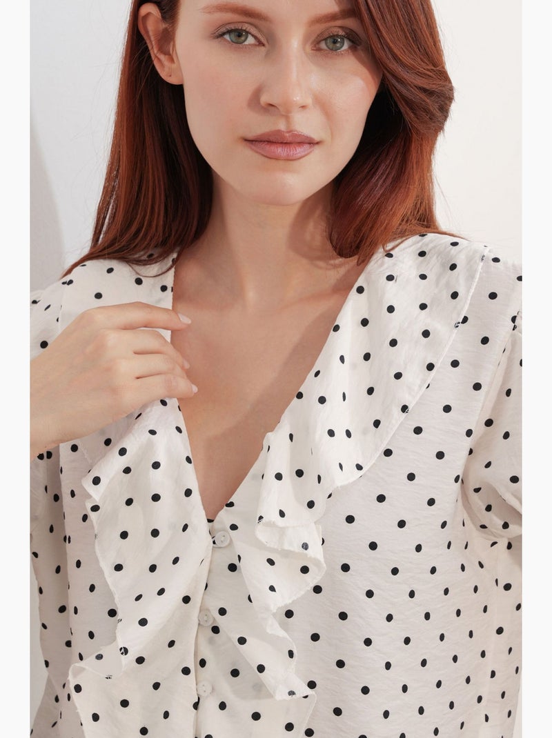 Blusa da donna bdart Bianco sporco - Kiabi
