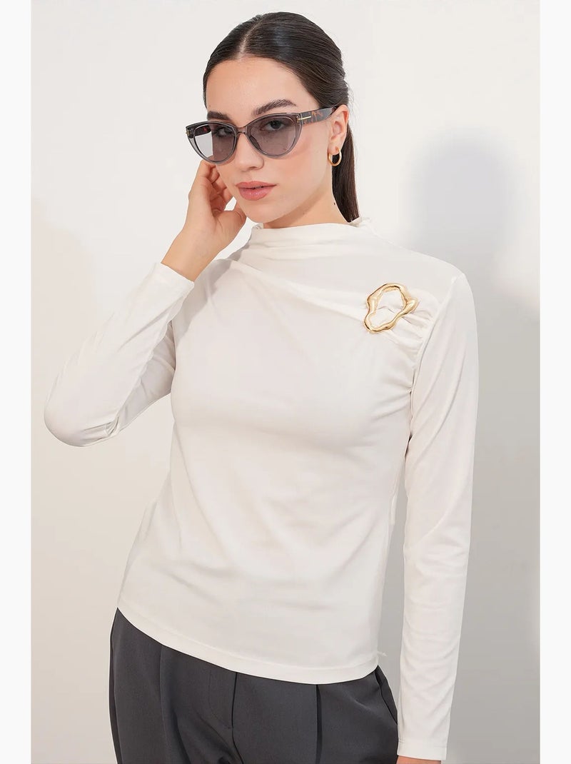 Blusa da donna bdart Bianco sporco - Kiabi