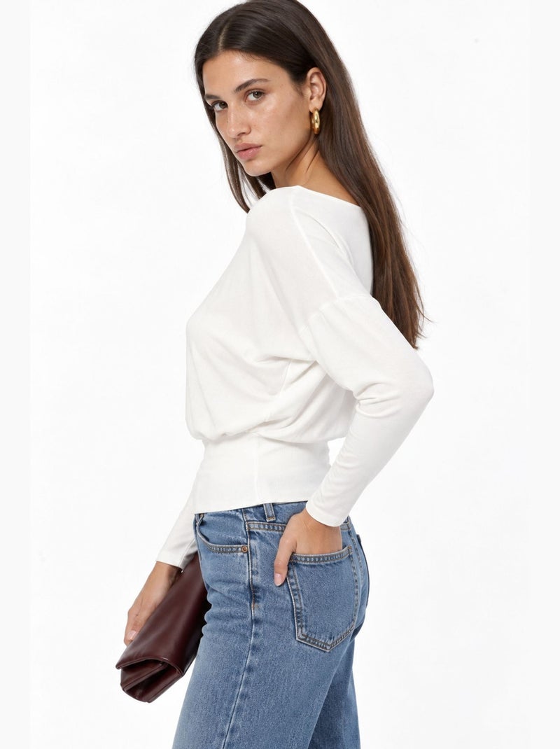 Blusa da donna busem Bianco - Kiabi