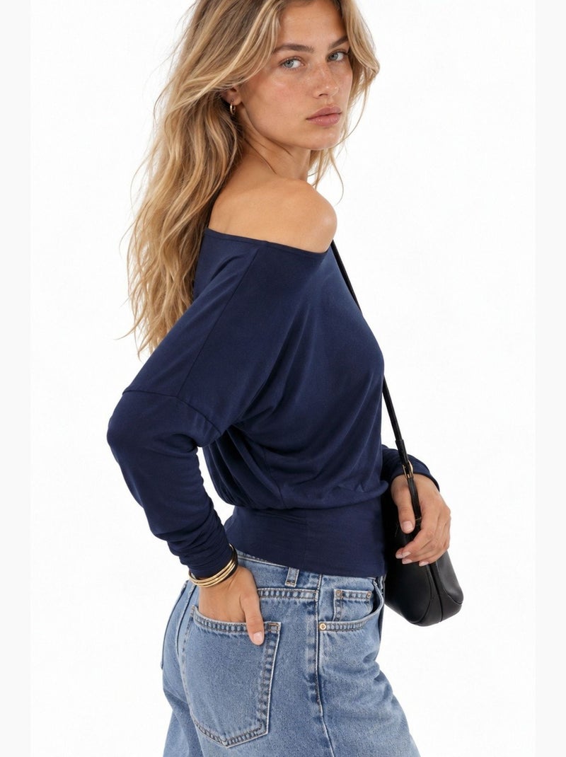 Blusa da donna busem Blu marino - Kiabi