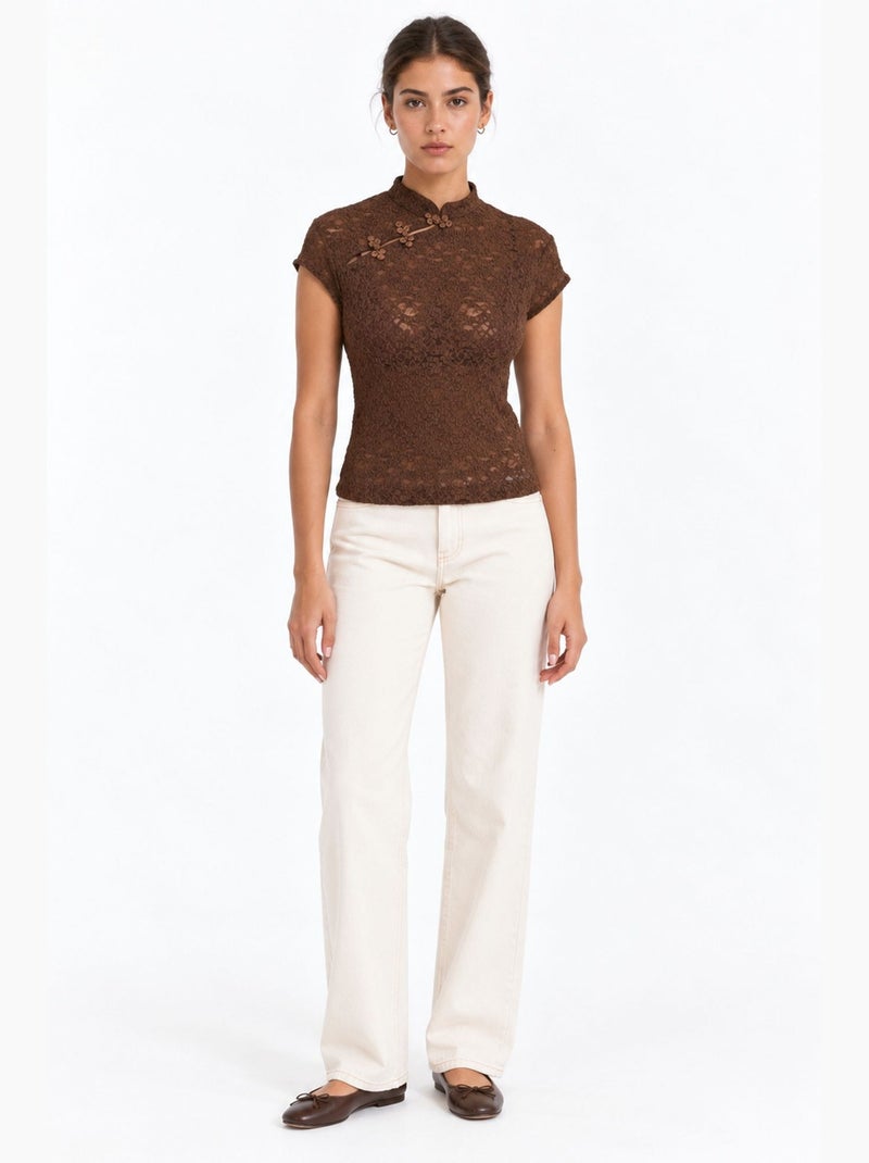Blusa da donna busem Marrone cioccolato - Kiabi