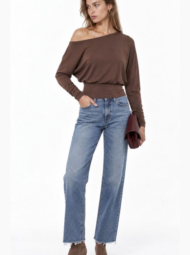 Blusa da donna busem Marrone cioccolato - Kiabi