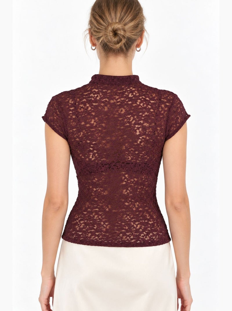 Blusa da donna busem Rosso bordeaux - Kiabi