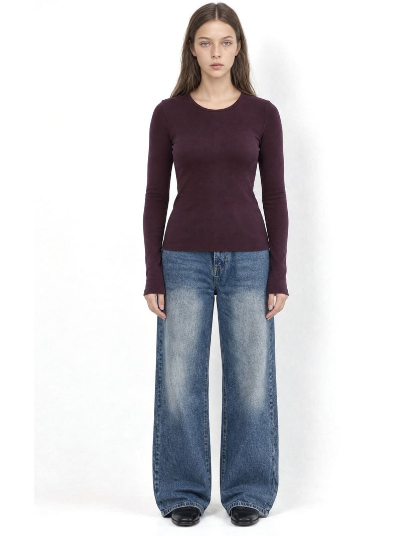 Blusa da donna busem Rosso bordeaux - Kiabi