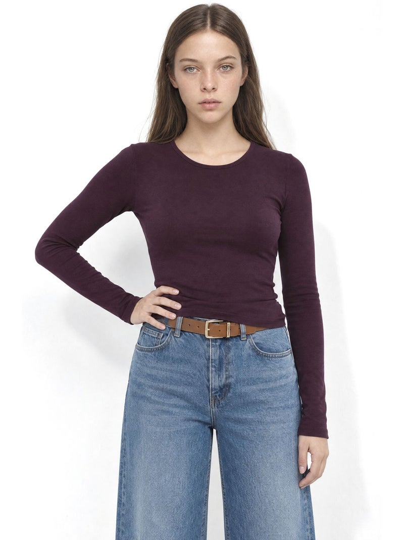Blusa da donna busem Rosso bordeaux - Kiabi