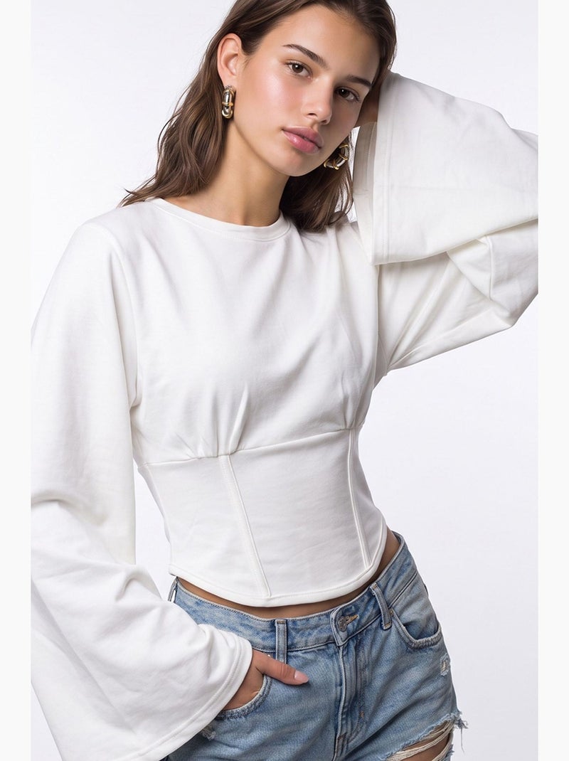 Blusa da donna mixray Bianco - Kiabi