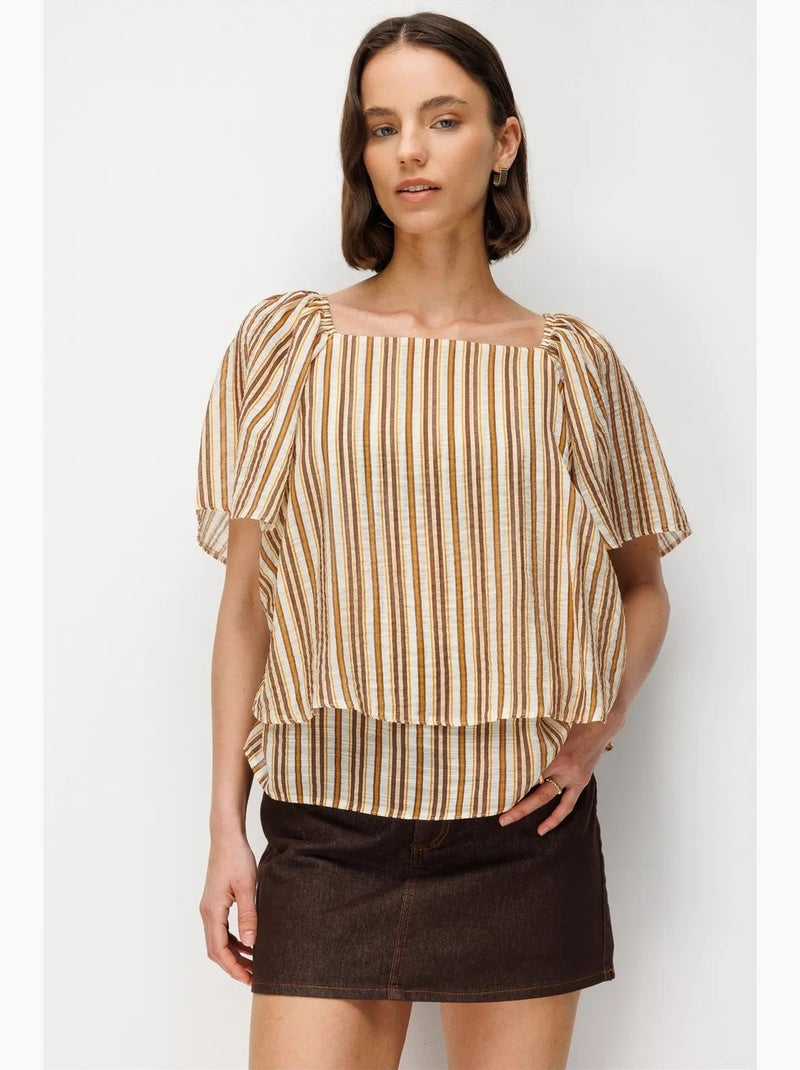 Blusa da donna mixray Crema - Kiabi