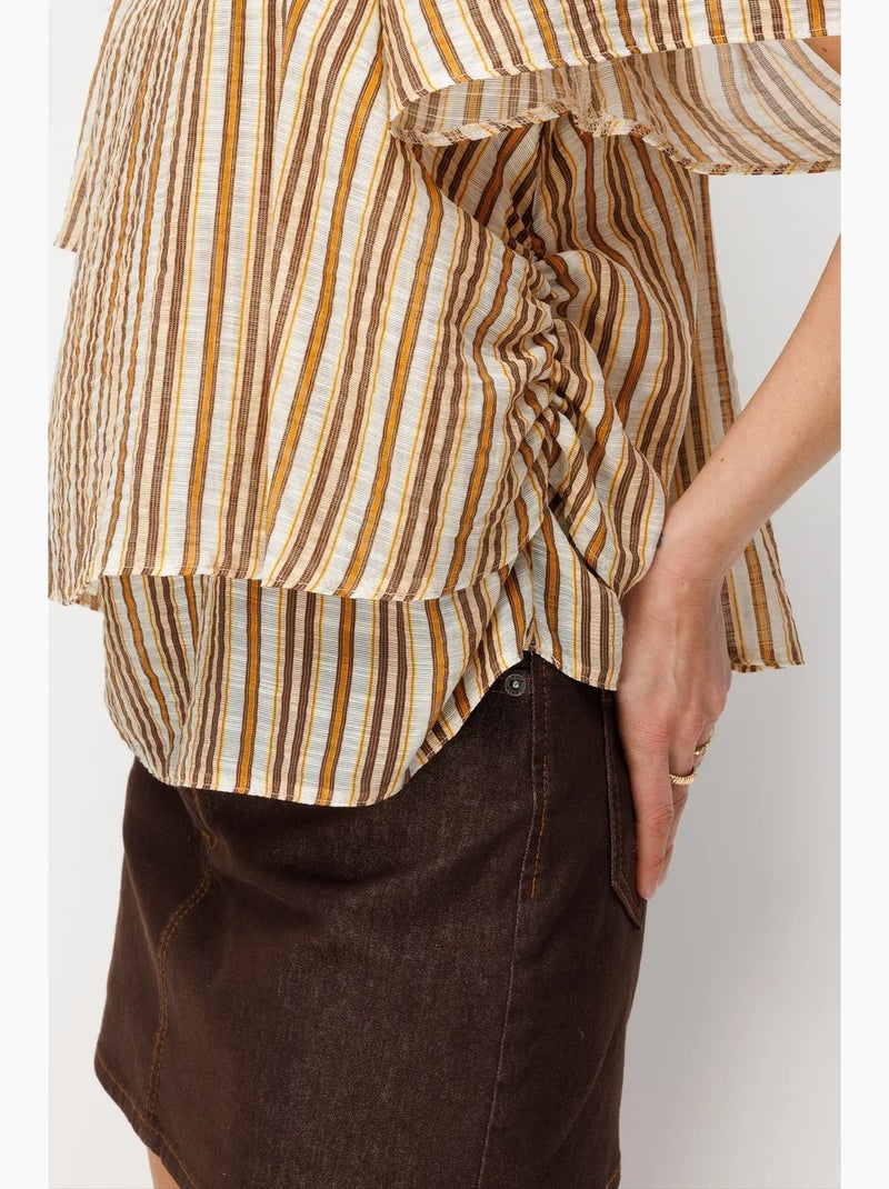 Blusa da donna mixray Crema - Kiabi