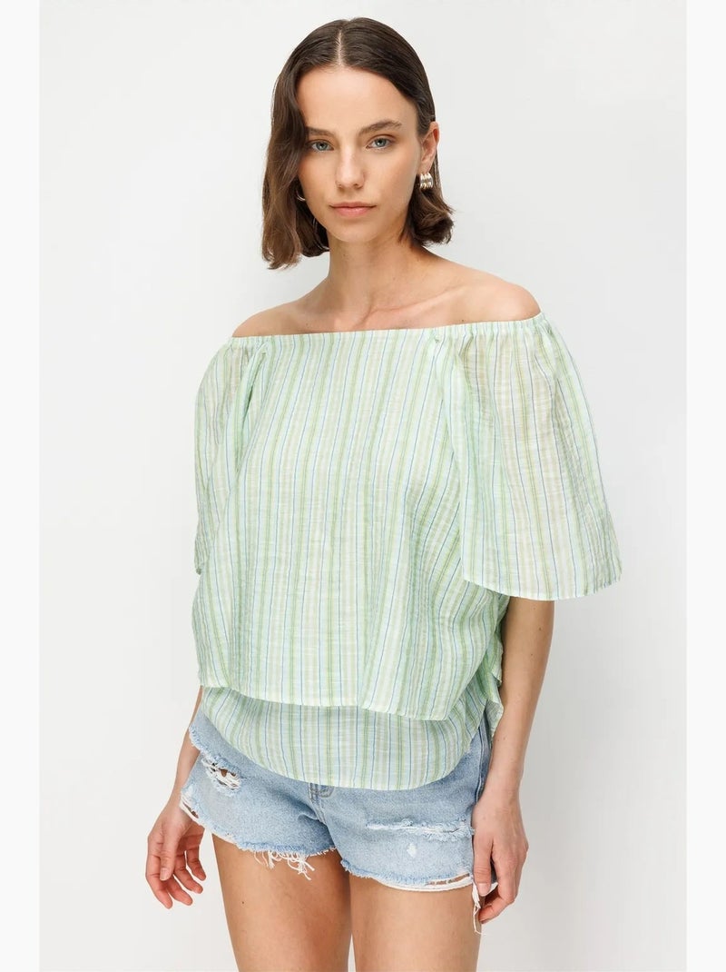 Blusa da donna mixray Verde menta - Kiabi
