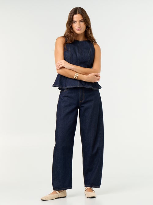 Blusa di jeans senza maniche - Kiabi Blusa di jeans senza maniche - Kiabi