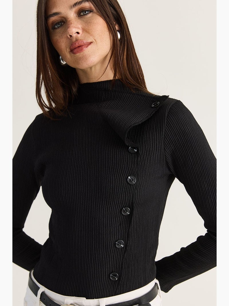 Blusa donna lucci Nero - Kiabi