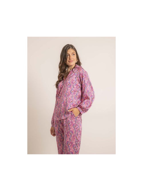 Blusa fluida con motivi OGOTA - Kiabi