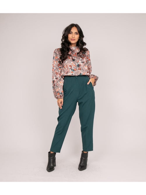 Blusa fluida con stampa FABUS - Kiabi